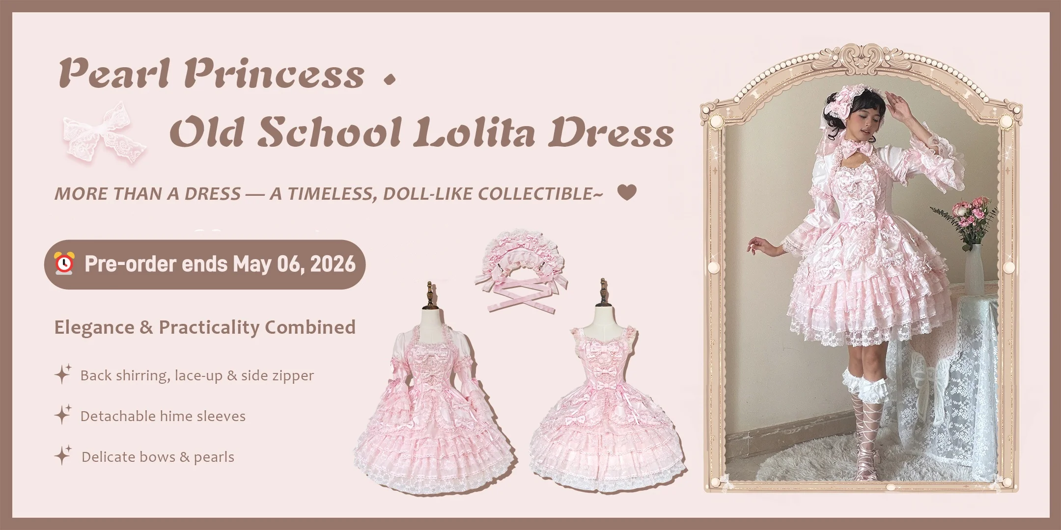 Elegance Meets Indie Lolita Fashion